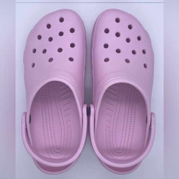 CROCS Classic Light Pink Shoes Women’s 11 Men’s 9 - Picture 6 of 8